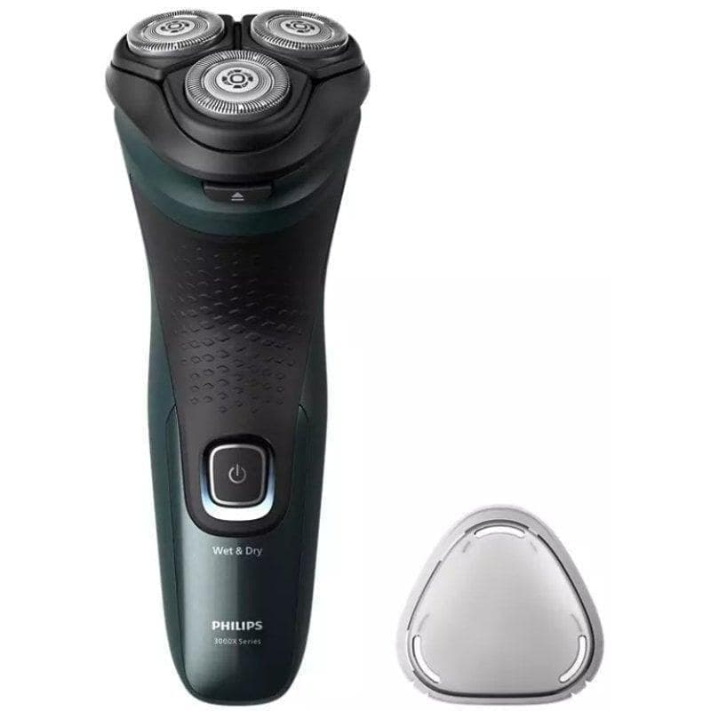 Barbeador Facial Philips Shaver 3000X Series X3052/00 Recarregável 45min Seco e a Húmido 3 Lâminas