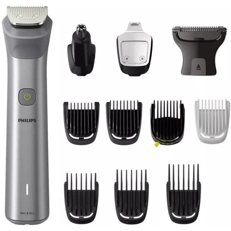 Aparador Multifunções Philips Series 5000 MG5940/15 Recarregável 120min Seco e Molhado 11 Ajustes 12 Acessórios Carga Rápida