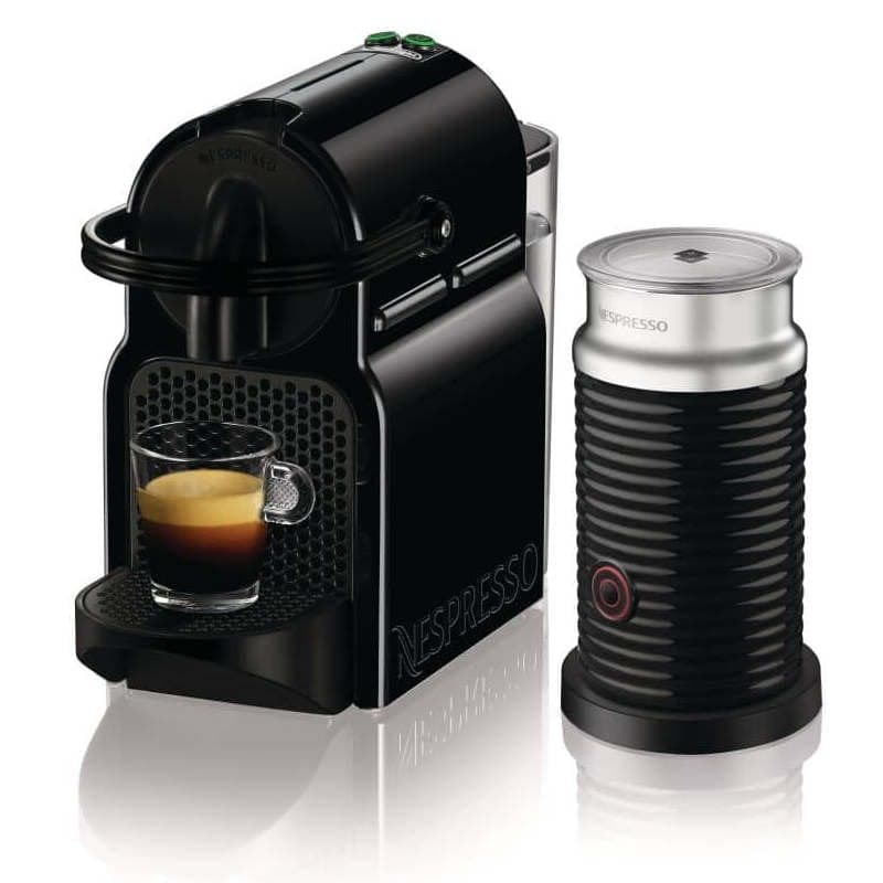 DeLonghi Inissia EN80.BAE Máquina de Café Nexpresso com Aeroccino Preta
