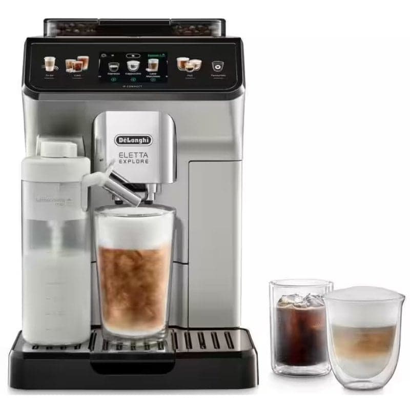 De'Longhi Eletta Explore Máquina de Café Elétrica Automática Expresso 1.8L Preta