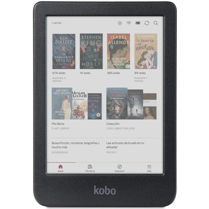 Kobo Clara Cor Livro Eletrónico de 6" 16GB Preto