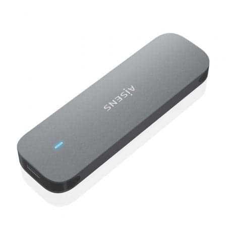 AISENS ASM2-006GRY Caixa Externa USB 3.1 para M.2 SATA Alumínio Cinzenta