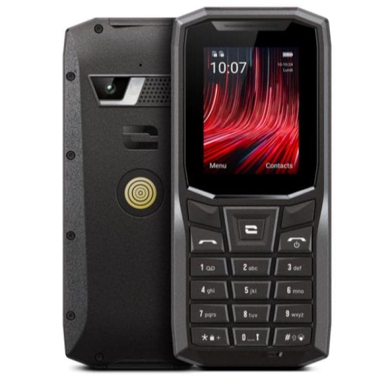 Crosscall 4G Dual SIM Mobile IPX8 2MP USB-C Lanterna Resistente 1800mAh Preto