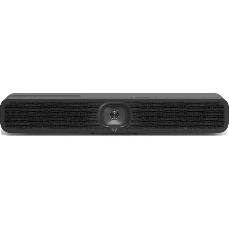 Logitech MeetUp 2 Videobar 4K Ultra HD Zoom 4X 6 Microfones WiFi BT Graphite