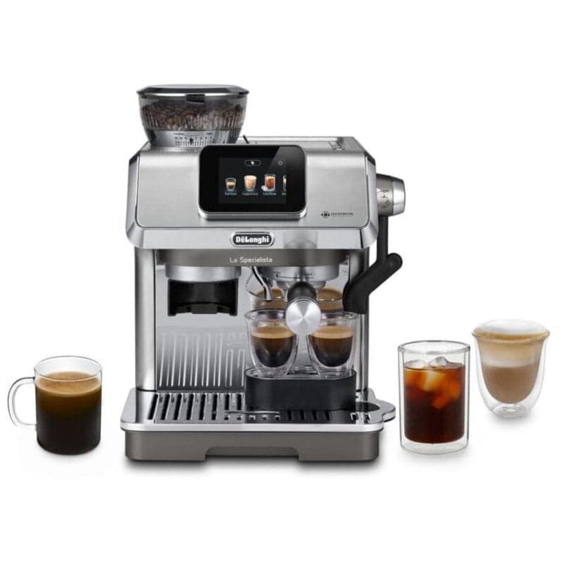 Máquina de café superautomática DeLonghi La Specialista Touch EC9455.M 1,7L 15 Bares com moinho integrado e visor táctil