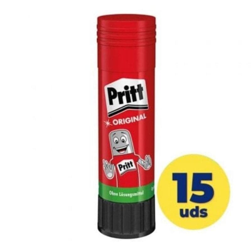 Expositor de Cola em Bastão Pritt 43g 15 Unidades Expositor de Cola em Bastão Pritt 43g 15 Unidades