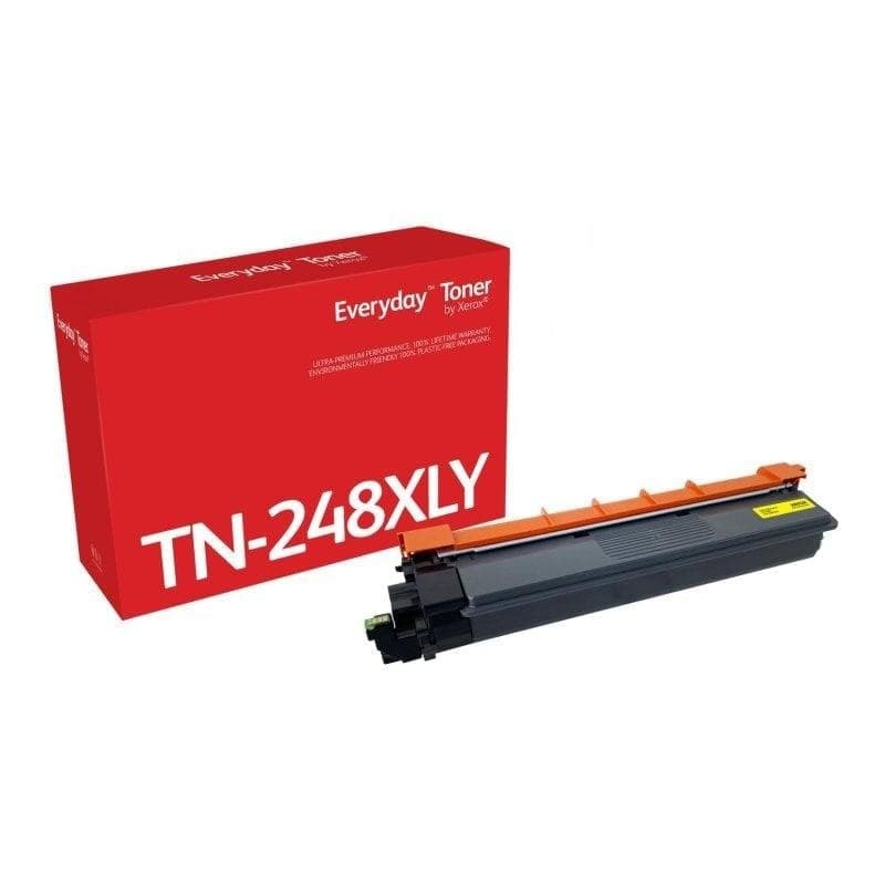 Toner Amarelo Xerox Everyday Compatível Brother TN248XLY Alta Capacidade 2300 páginas