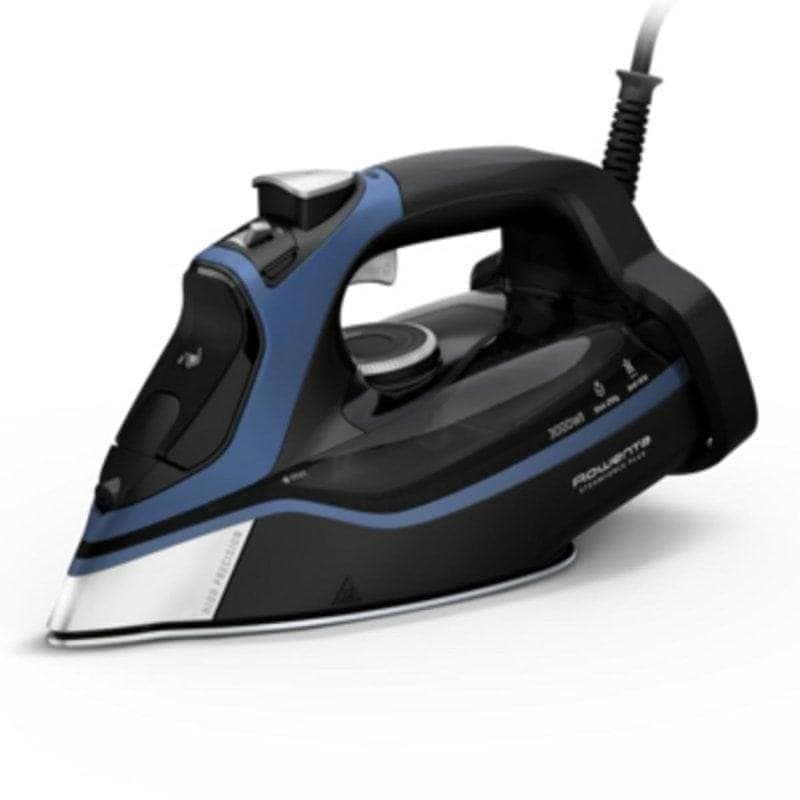 Plancha Rowenta DW9411D1 3000 W Vapor-Seco Anti-calc Preto/Azul
