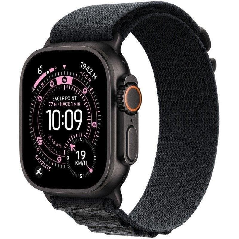 Apple Watch Ultra 3 GPS + Cellular 49mm Retina OLED Preto M 5G NFC IP6X Resistente à Água