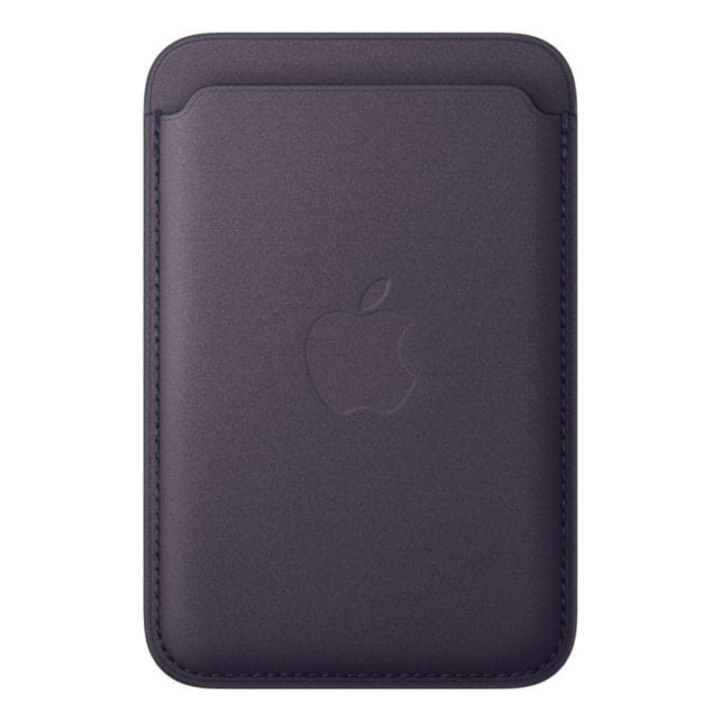 Carteira de Trançado Fino com MagSafe para iPhone, Púrpura, Microtwill