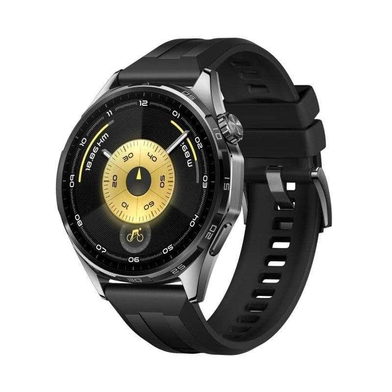 Huawei Watch GT6 Bluetooth GPS NFC 46mm AMOLED Preto Resistente Água 5ATM+IP68