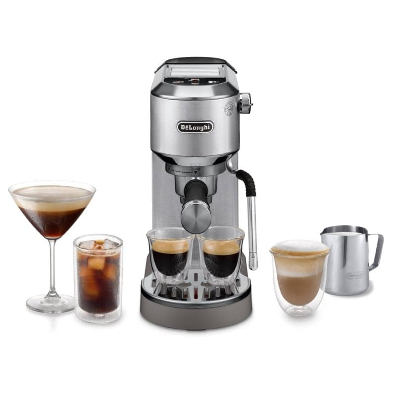 Cafeteira Espresso Manual De'Longhi Dedica Duo EC890.M 1,1L 15 bar com vaporizador de leite