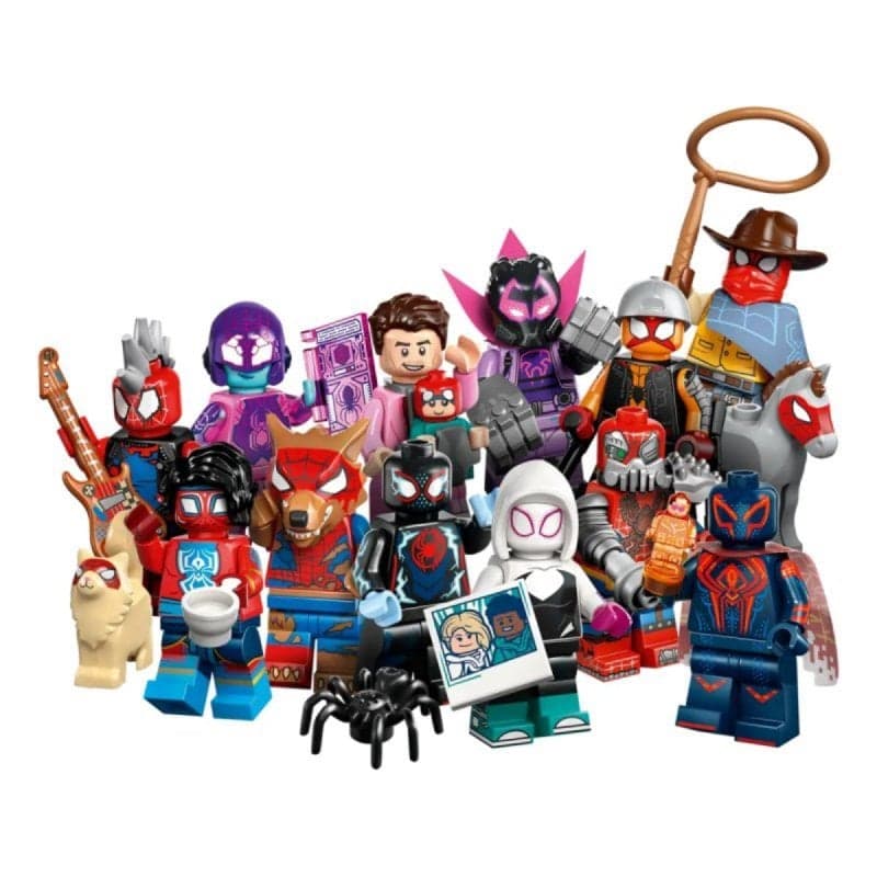 Minifigura LEGO Marvel Spider‑man 71050 Surpresa Aranhaverso Colecionável