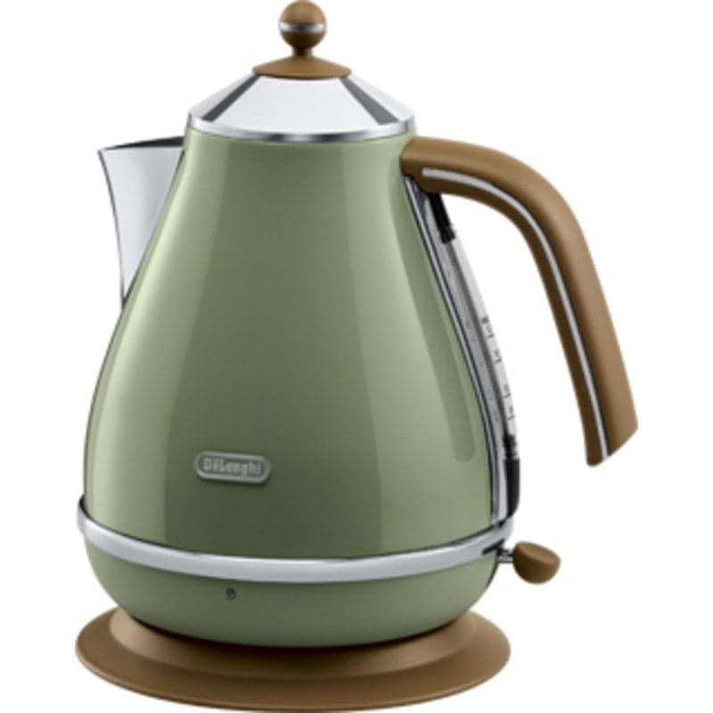 Chaleira DeLonghi KBOV 2001.GR 1,7L 2000W Verde Inox Sem Fios Proteção Sobre-aquecimento