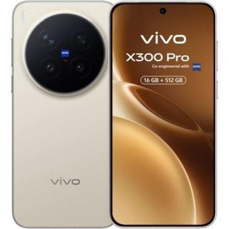 Vivo X300 Pro 5G 16GB 512GB 6.78" Castanho