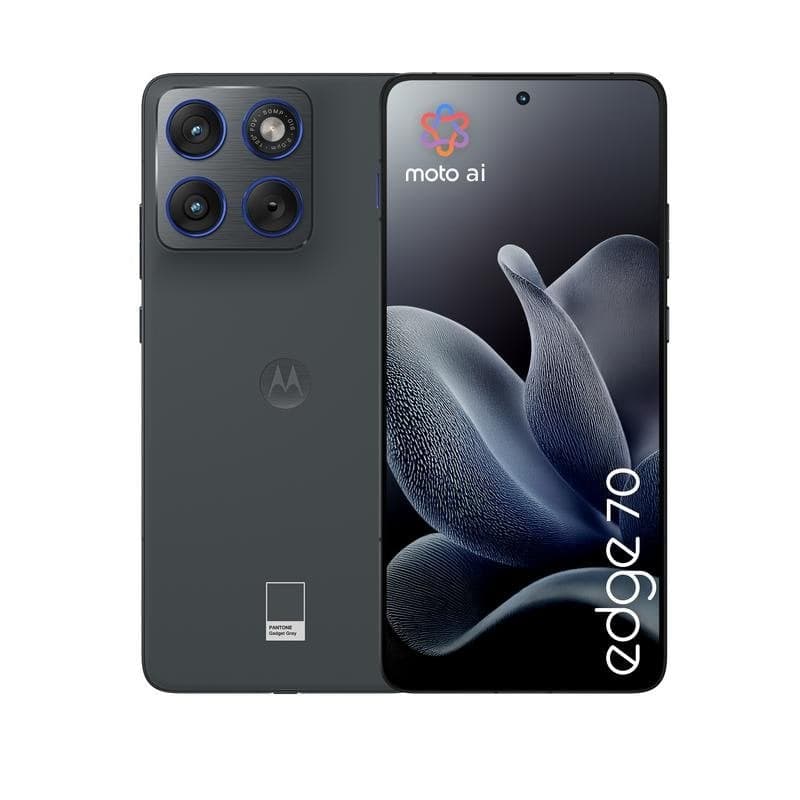Motorola Edge 70 12GB 512GB 6.7" AMOLED 5G Dual SIM Câmera 50MP TurboPower 68W Android 16 Cinzento
