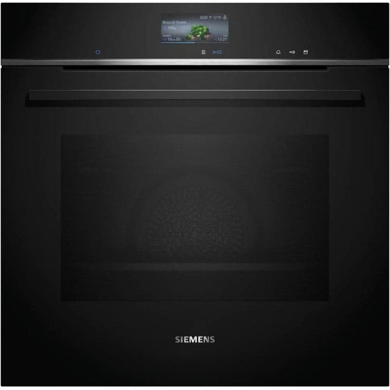 Horno elétrico Siemens iQ700 HR736G1B1 71 L Preto Inox vapor Home Connect