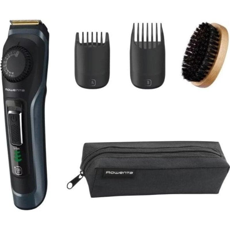 Máquina de Cortar Cabelo Rowenta TN3804E0 Virtuo Sem Fio 39 Comprimentos 2h Carga Rápida