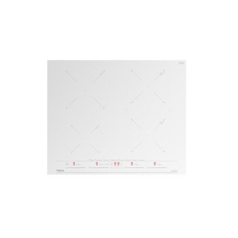 Placa de indução TEKA IZC 64630 MST 4 zonas 60 cm Branco Integrada