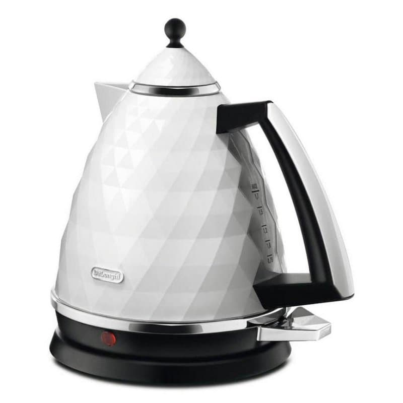 Fervedeira elétrica DeLonghi Brillante KBJ 2001.W 1,7 L 2000 W Branca