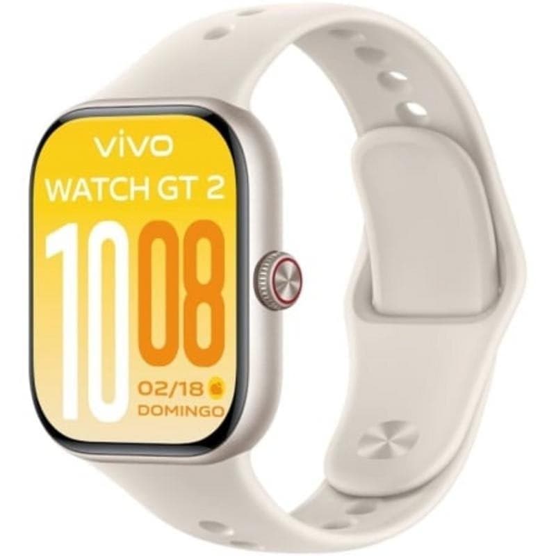 Vivo Watch GT 2 Bluetooth GPS NFC 2,07'' Branco Tamanho Único Resistência 5ATM SpO2