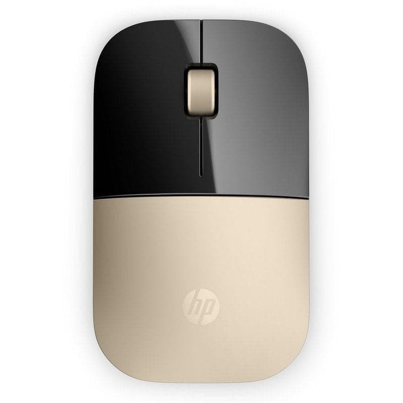 Rato HP Z3700 Sem Fios 1200 DPI RF Dourado Ambidestro Portátil