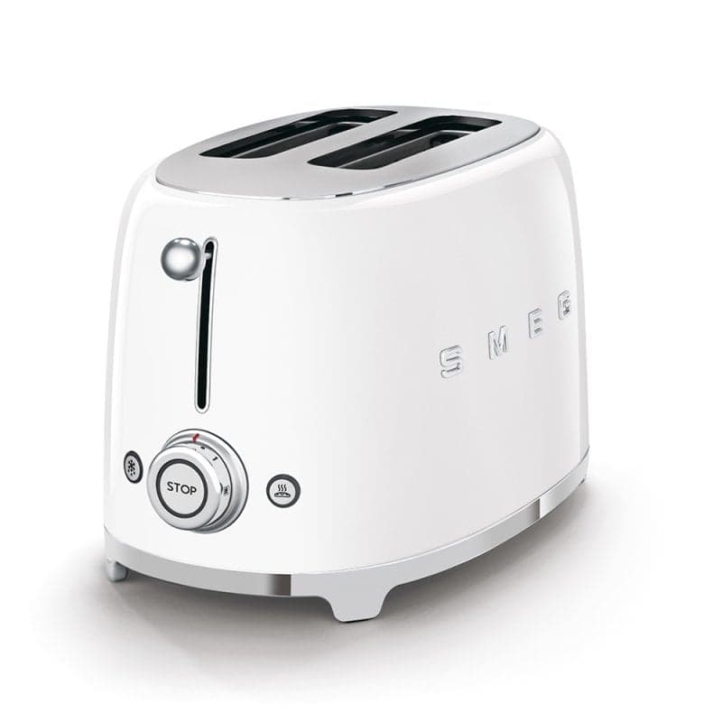 Smeg TSF01WHEU Torradeira 2 Torradas 950W Branca