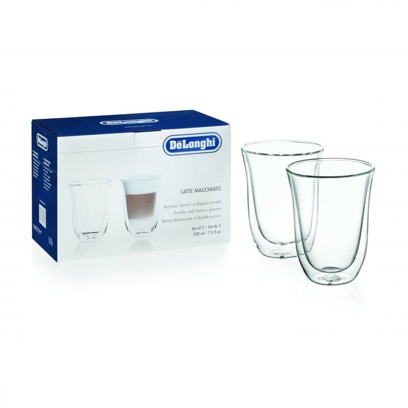 DeLonghi Conjunto de 2 Chávenas Latte Macchiato 220ml