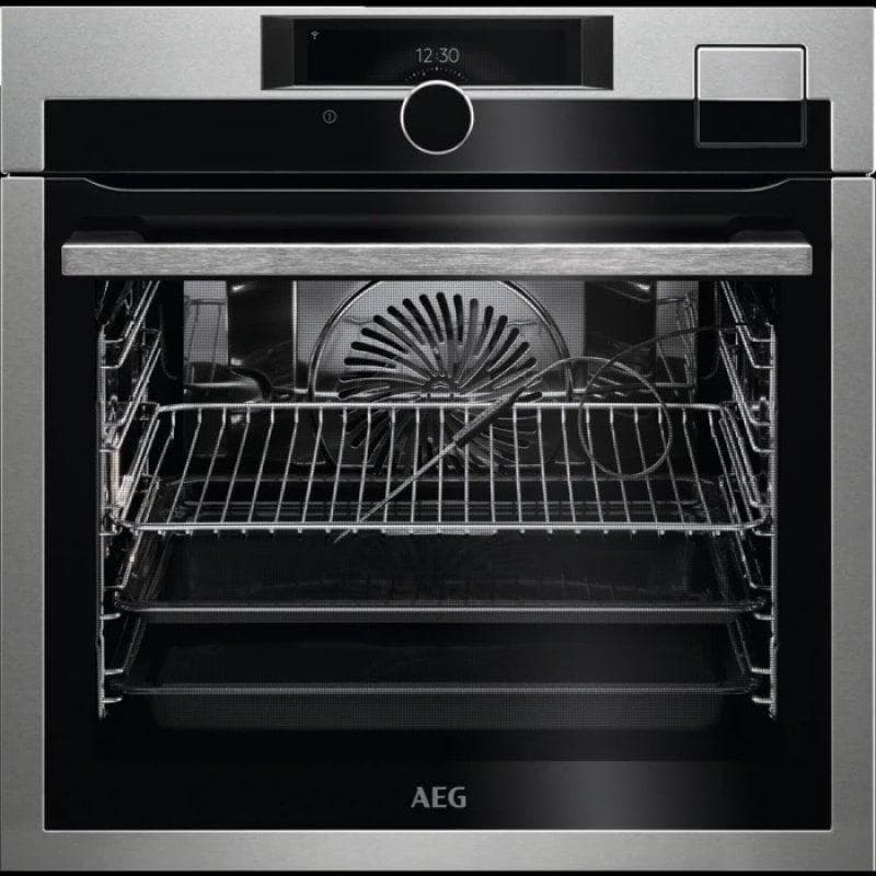 Forno Multifunções AEG BSE999330M Vapor WiFi 70L A++ Inox Preto