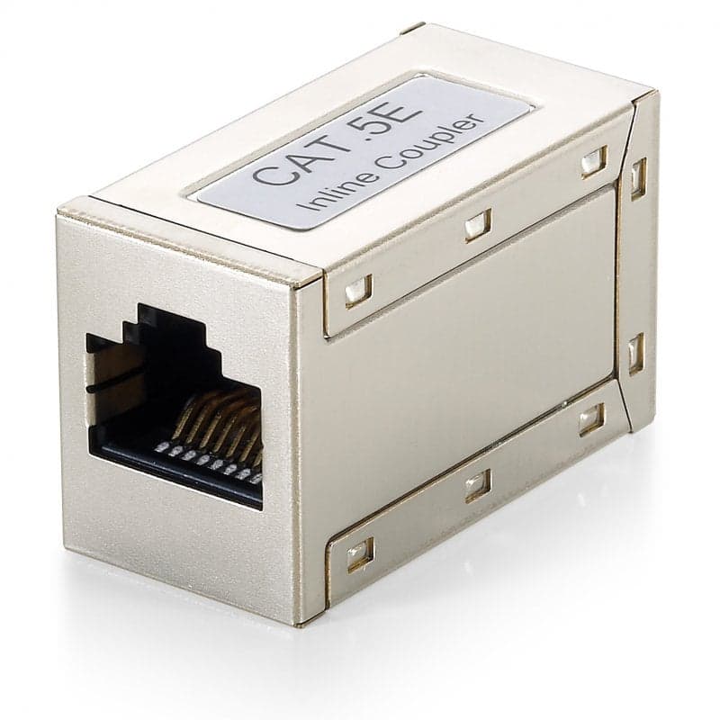 Ficha Extensor RJ45 Cat5e Femea/Femea