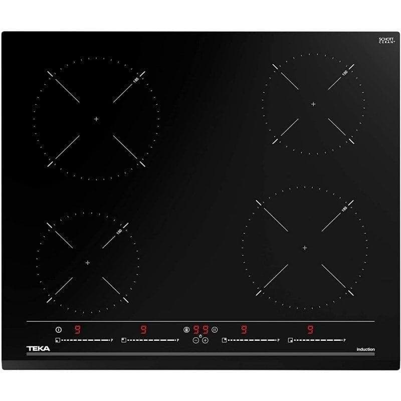 Placa de indução Teka IZC 64010 MSS 4 zonas 60 cm preta integrada