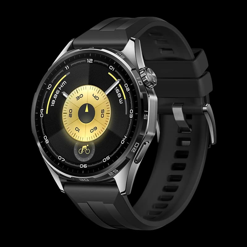 HUAWEI WATCH GT 6 46mm Preto Fluoroelastômero