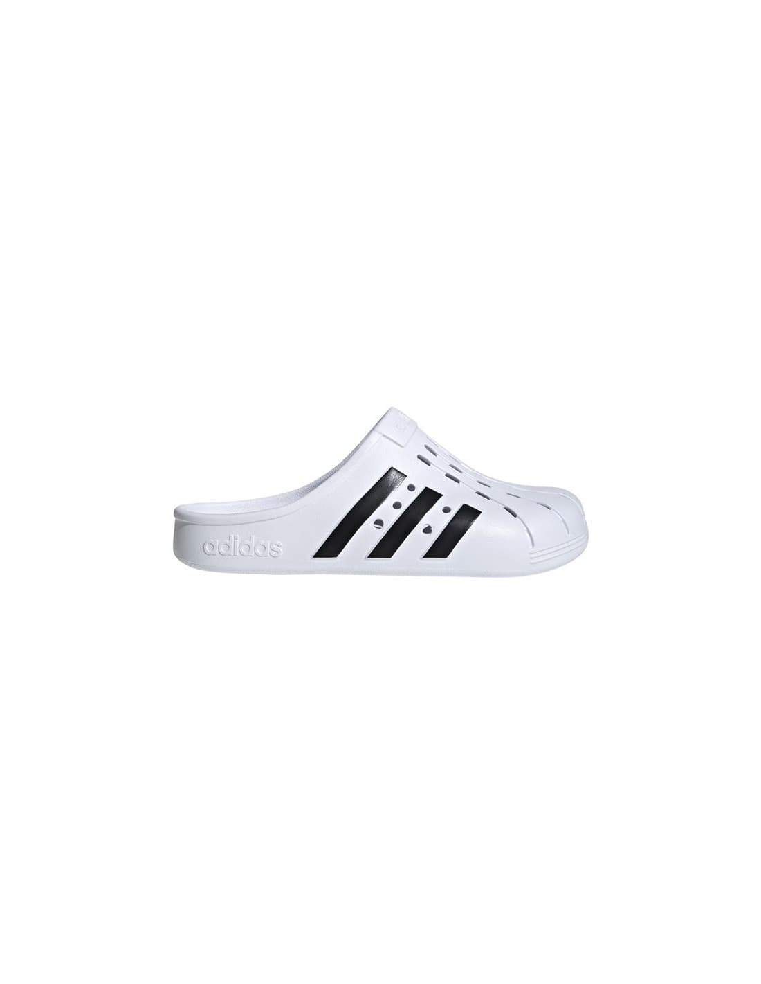 adidas Tamanco Adilette Branco/Preto