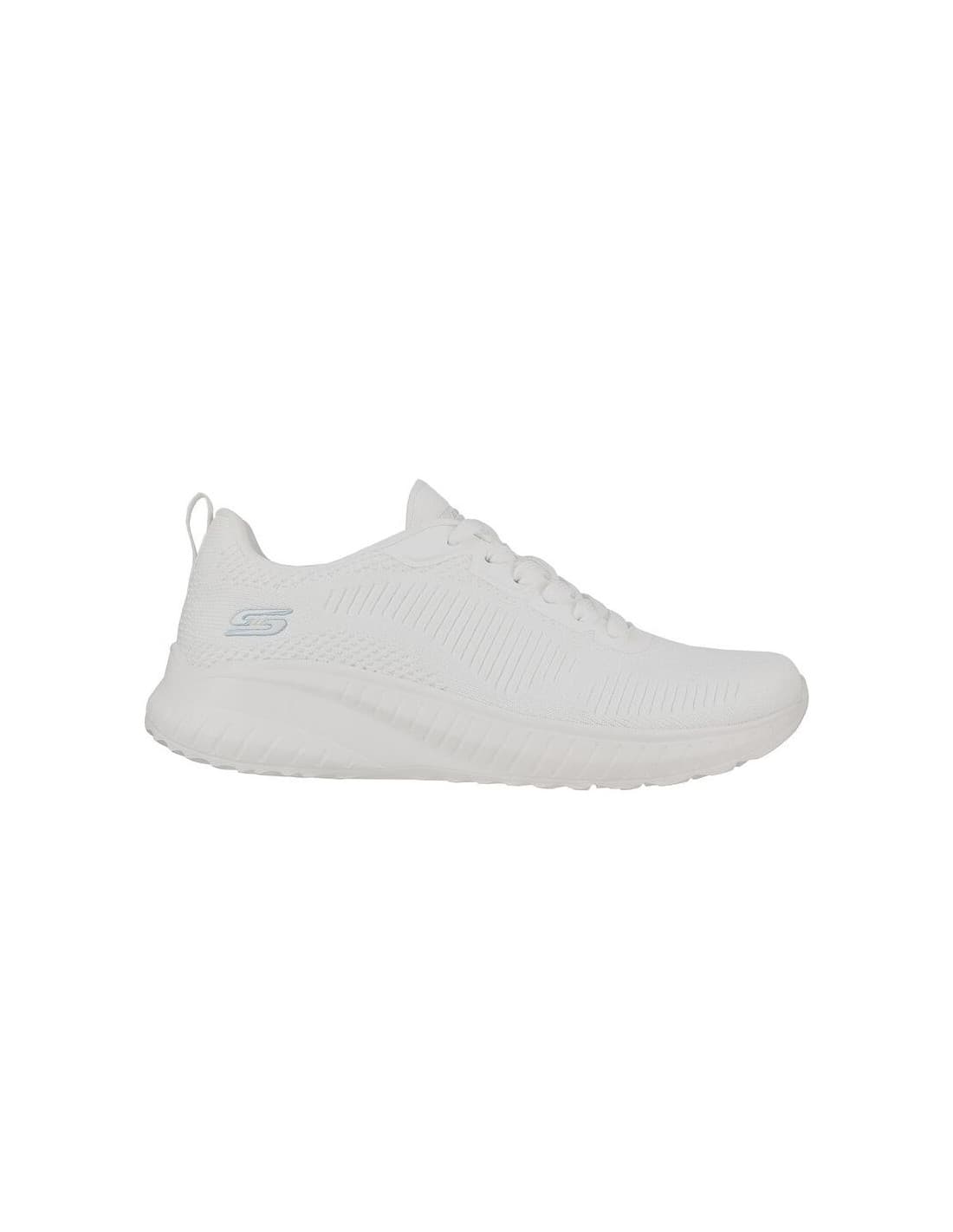 Sapatilhas Skechers Bobs Squad Chaos - F Mulher Off White Engineered Knit