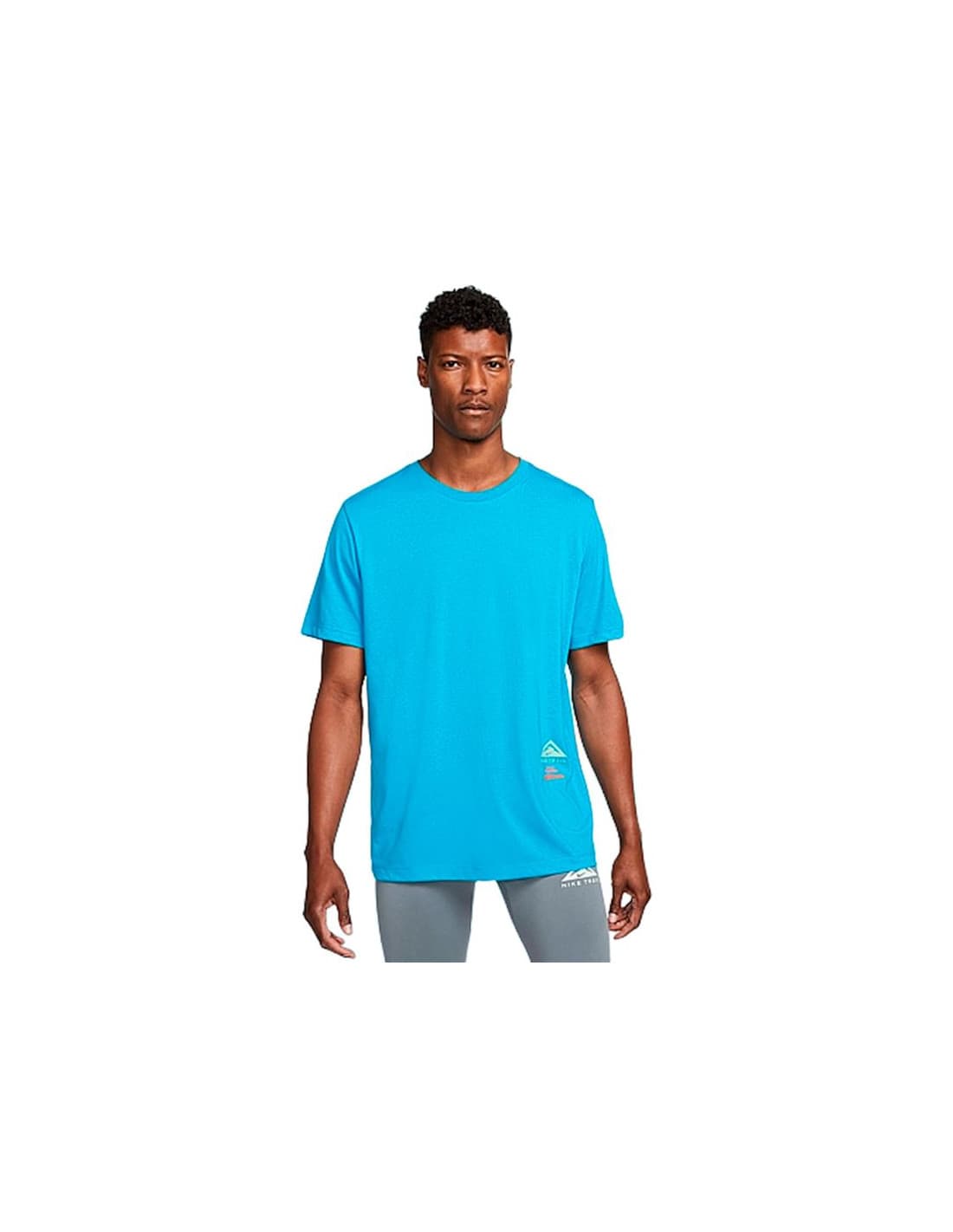 Camiseta trail Nike Homem de Dri-FIT Blue