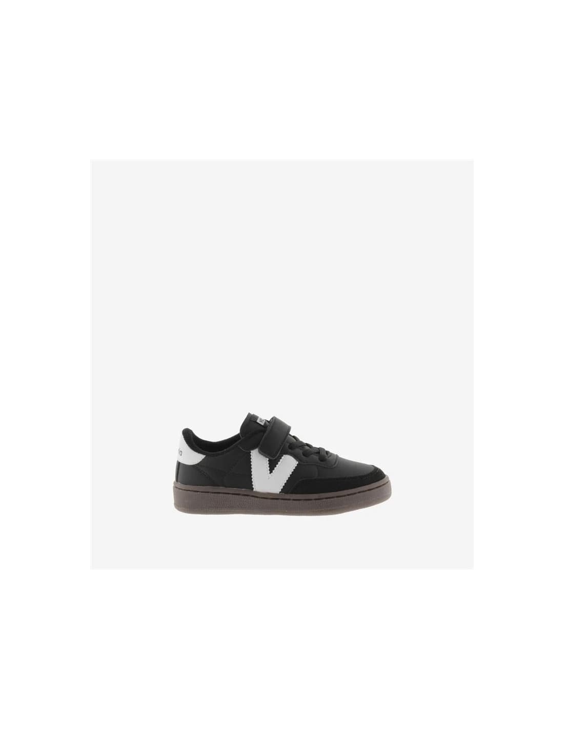 Sapatilhas Mulher Victoria Oslo Efeito Couro Preto