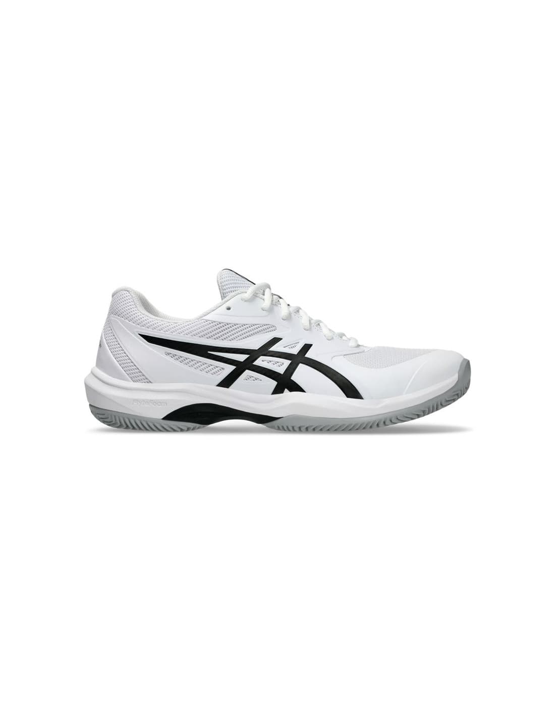 Sapatilhas de Tênis ASICS Game Ff Clay/Oc Homem Branco/Preto