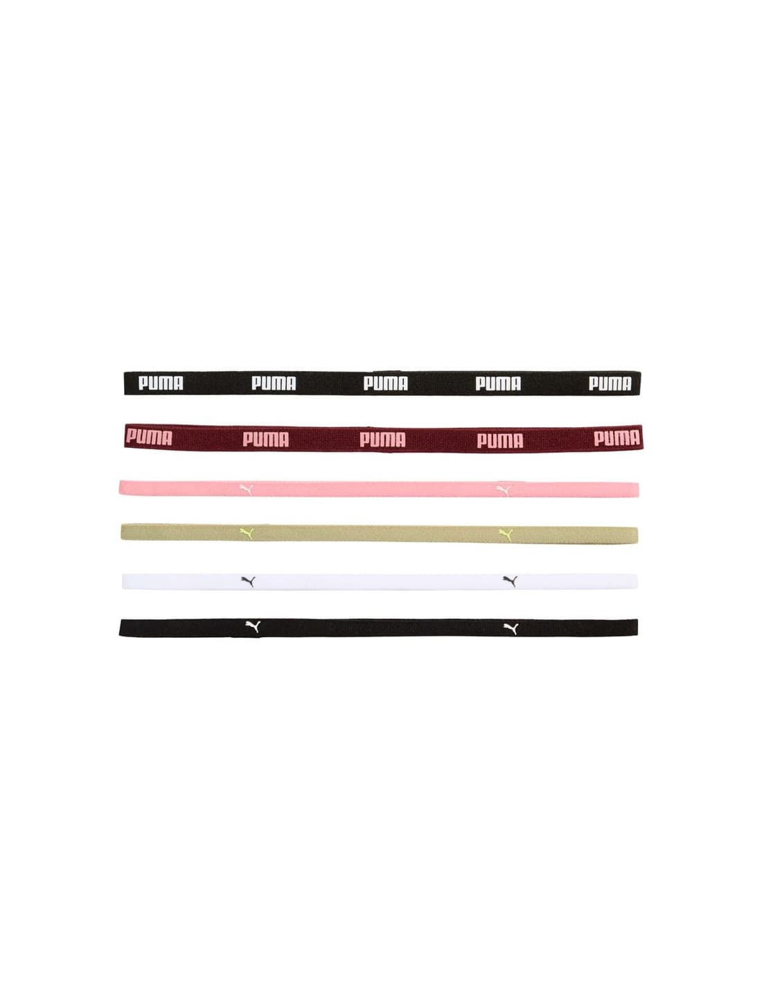 Fita de cabelo de Fitness Puma Tr Essentials Hairbands, Ruby Shimmer-Pois, Mulher