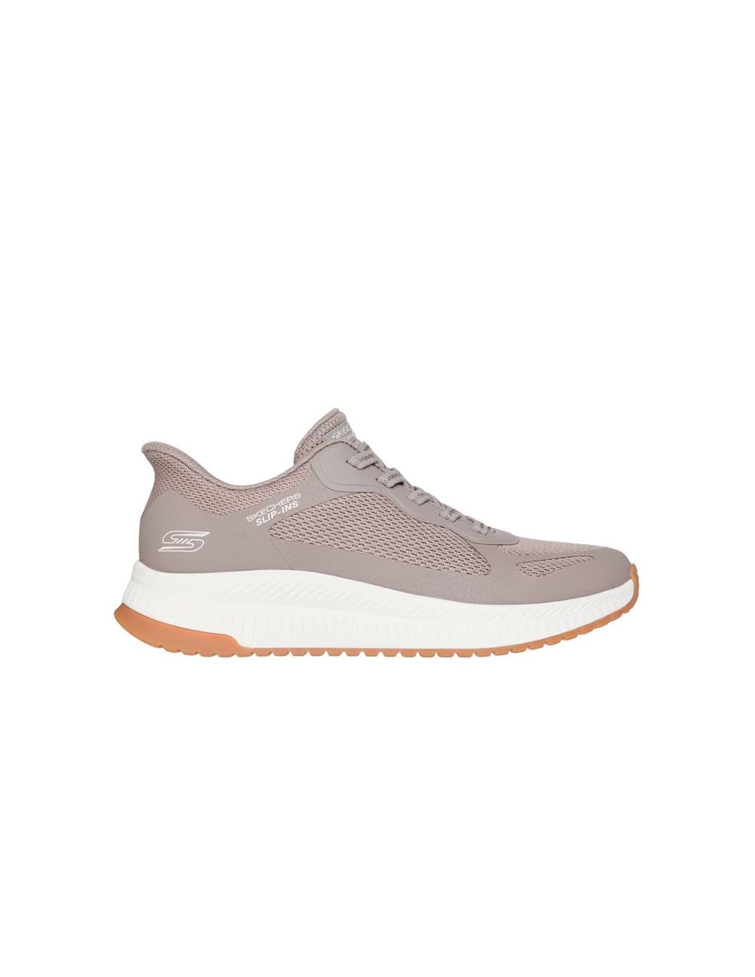 Sapatilhas Skechers Slip-Ins Bobs Squad 4 - Stapl Mulher Taupe