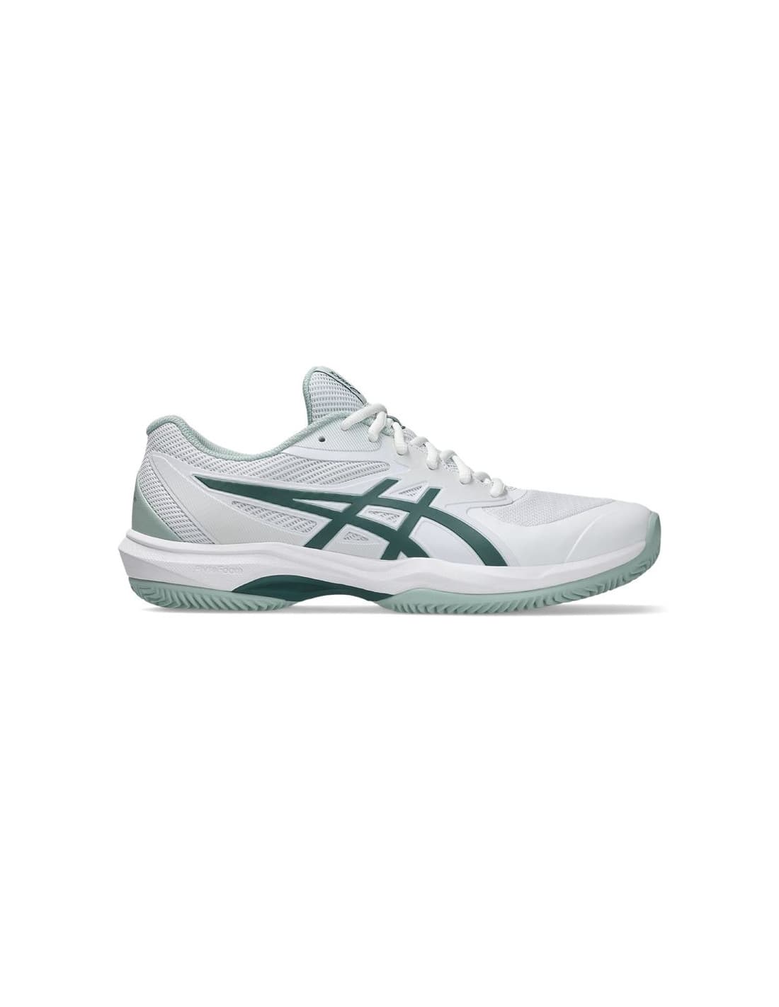 Sapatilhas de Tênis ASICS Game Ff Clay/Oc Homem Branco/Dark Neptune