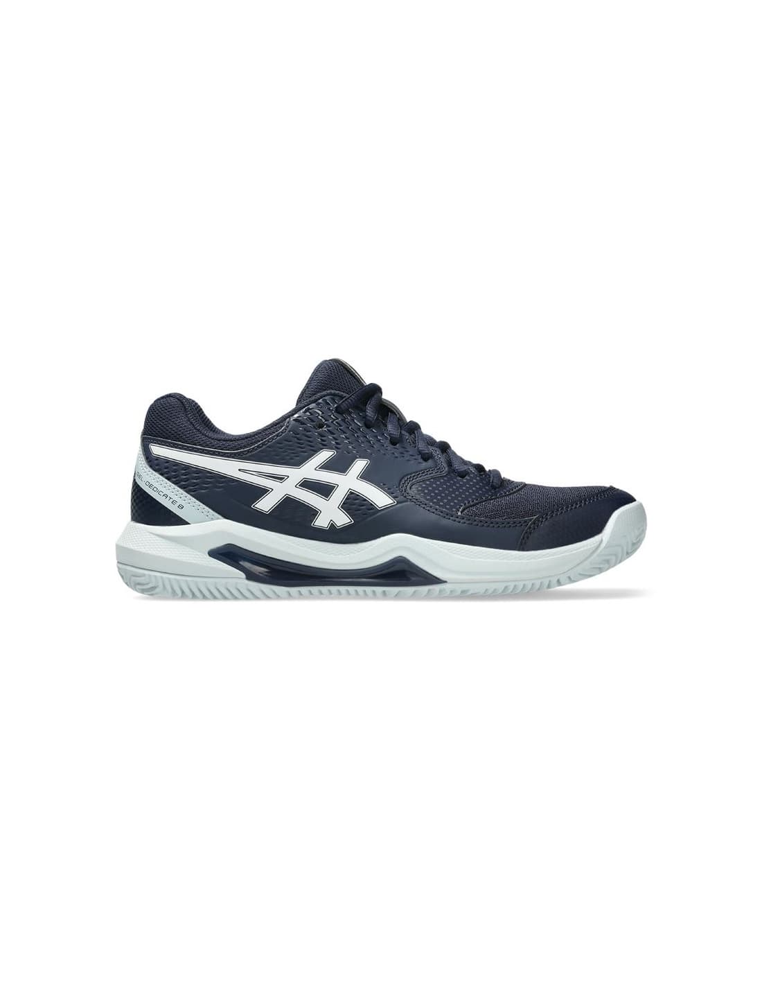 Sapatilhas de Tênis ASICS Gel-Dedicate 8 Clay Mulher Azul/Branco