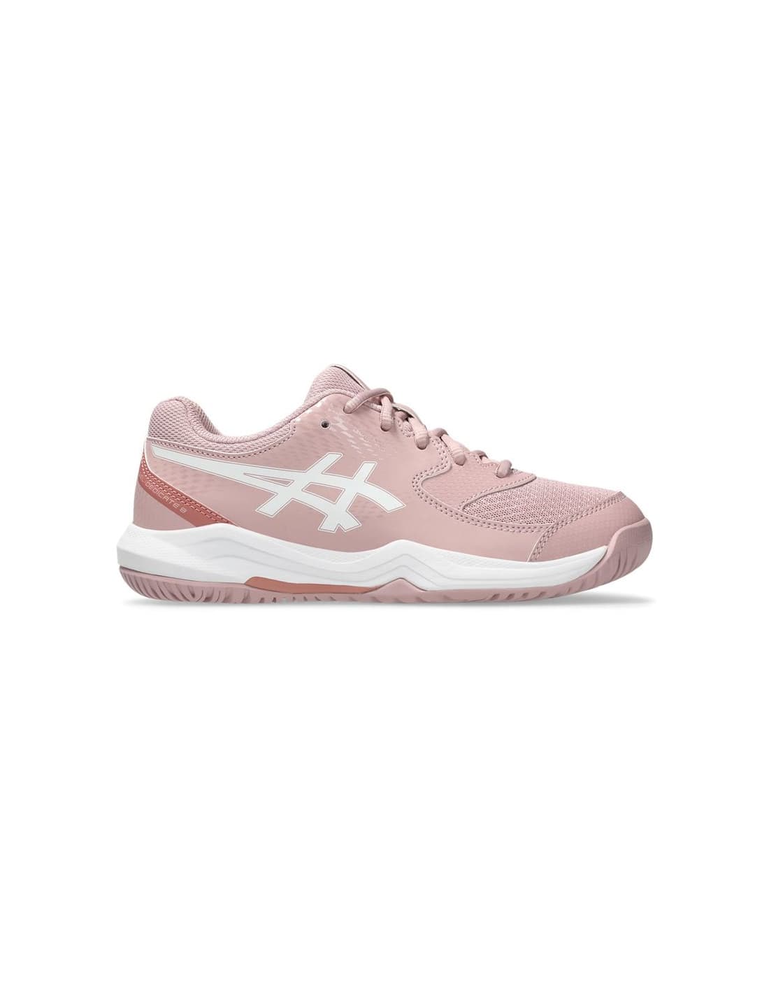 Sapatilhas de Tênis ASICS Gel-Dedicate 8 Gs Infantil Morganite/Branco