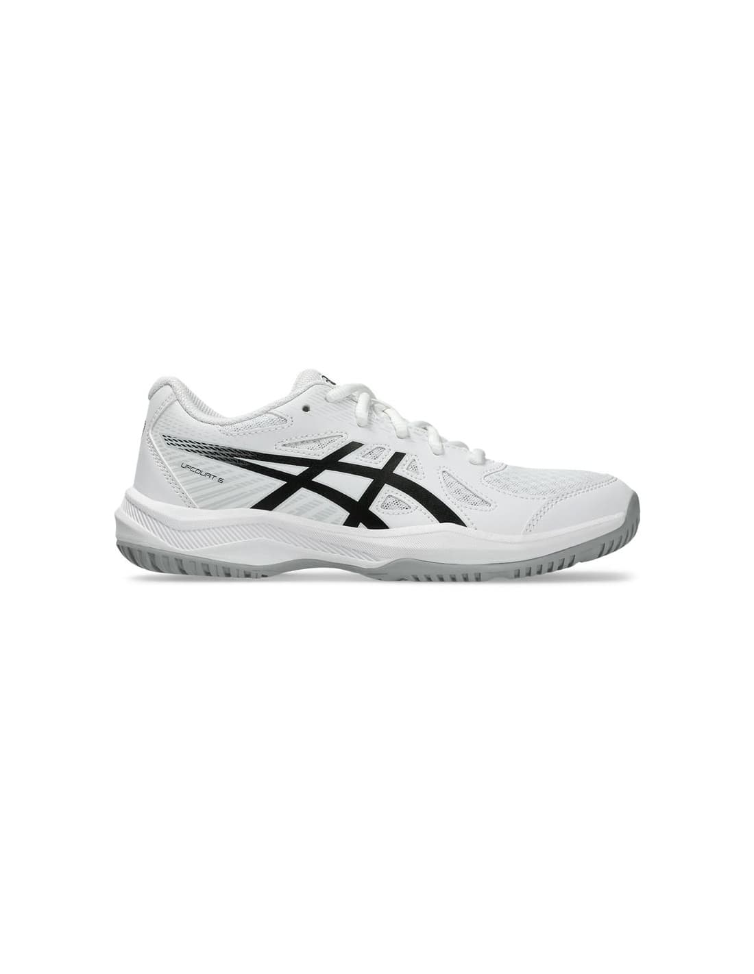 Sapatilhas de Voleibol ASICS Upcourt 6 Gs Infantil Branco/Preto