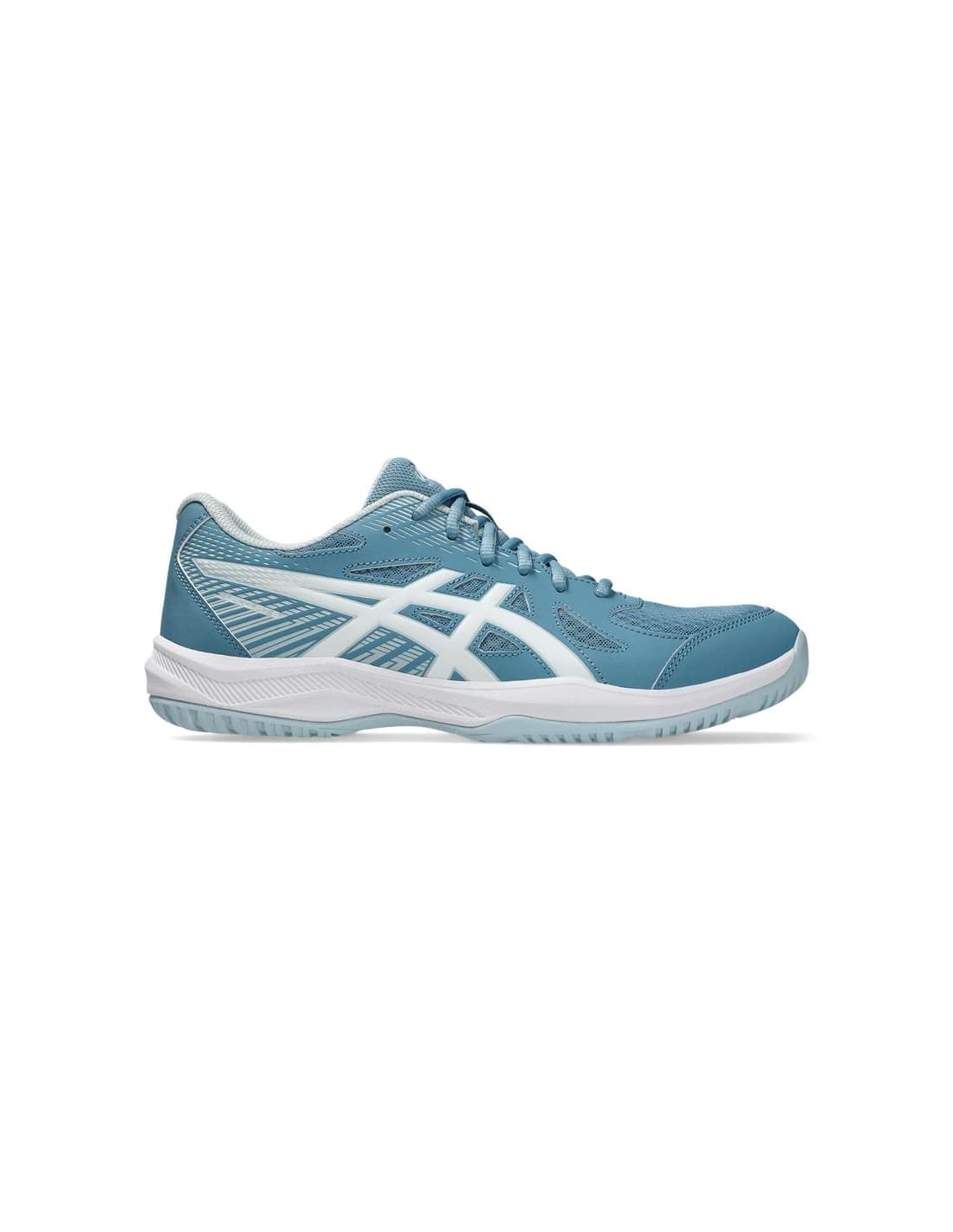 Sapatilhas de Voleibol ASICS Upcourt 6 Homem Azul/Branco