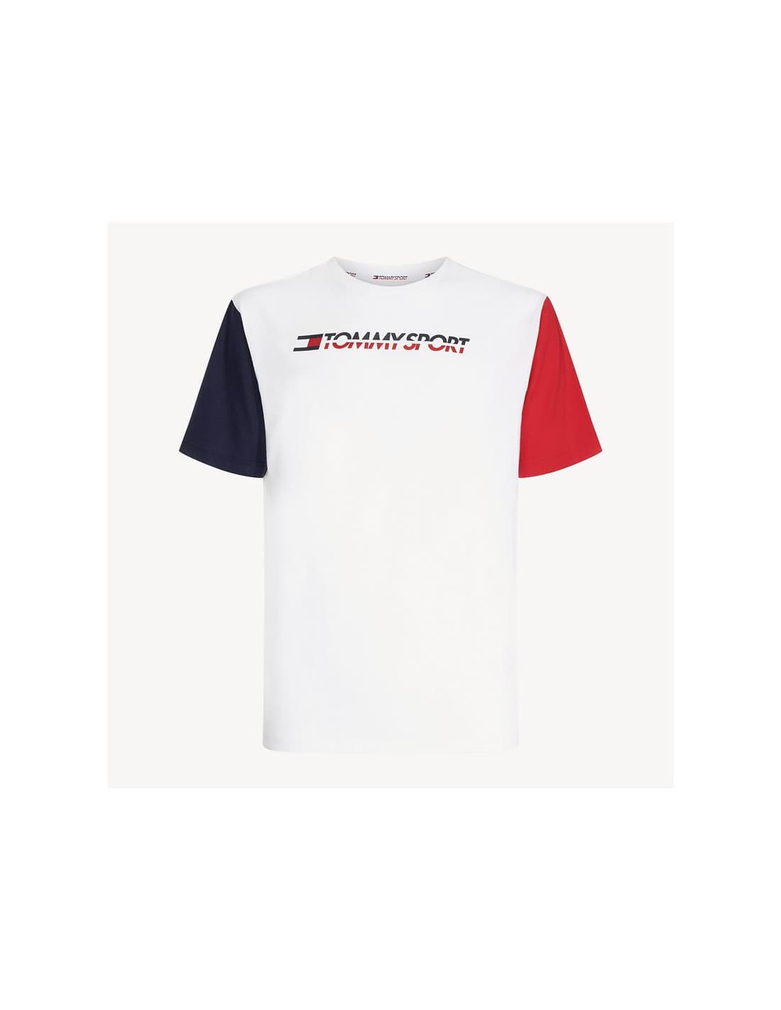 Camiseta de Fitness Tommy HilfigerLogo em Bloco de Cores