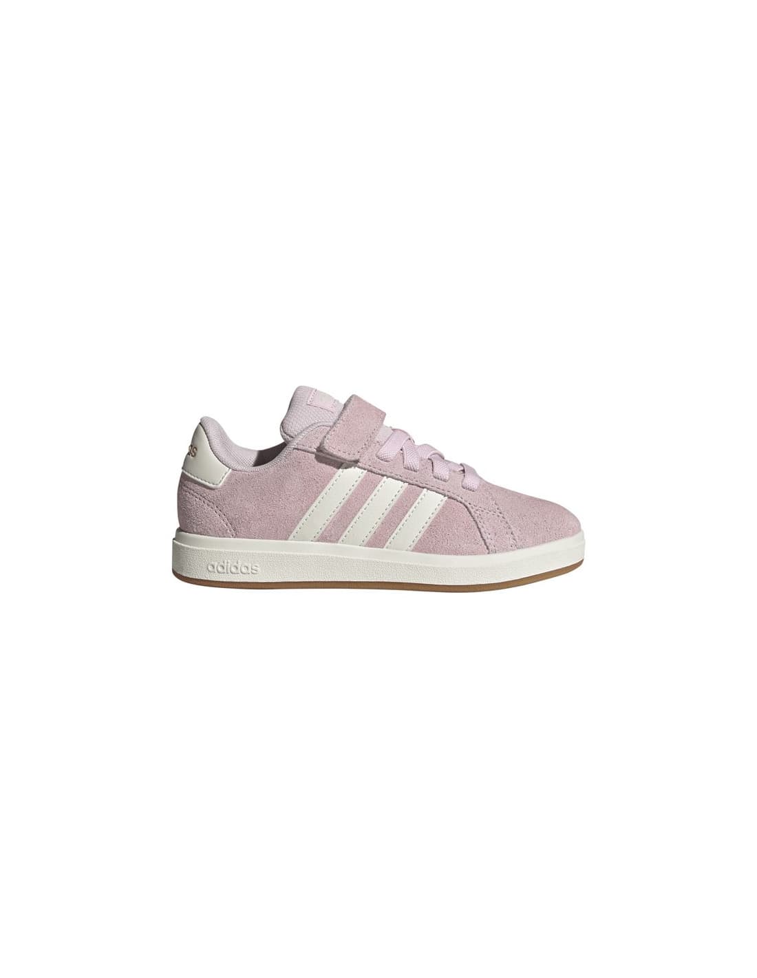 Sapatilhas Infantil adidas Grand Court 00S rosa/branco/goma tamanho 10