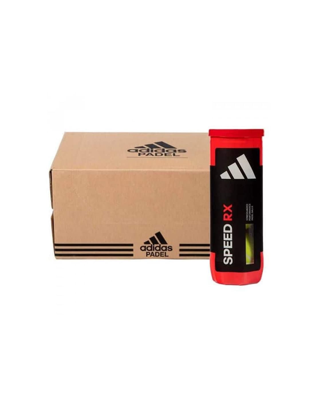 Gaveta de bolas Pádel adidas Speed Rx amarelas