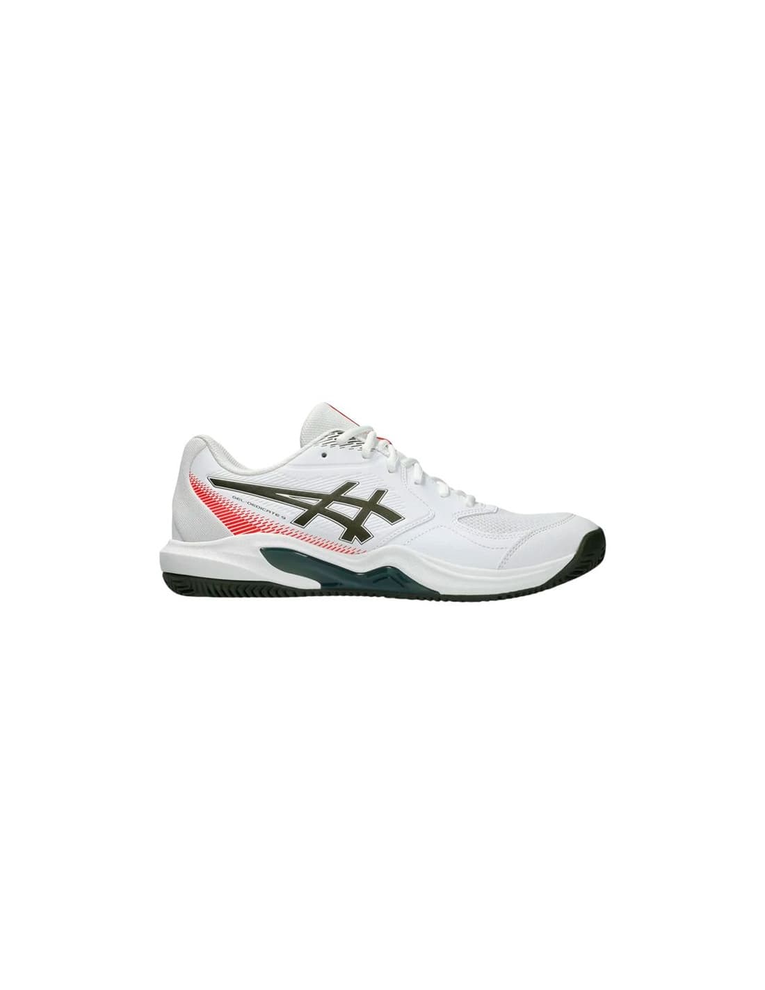 Sapatilhas Asics Tênis Dedicate Gel Clay Homem Branco/Cáqui