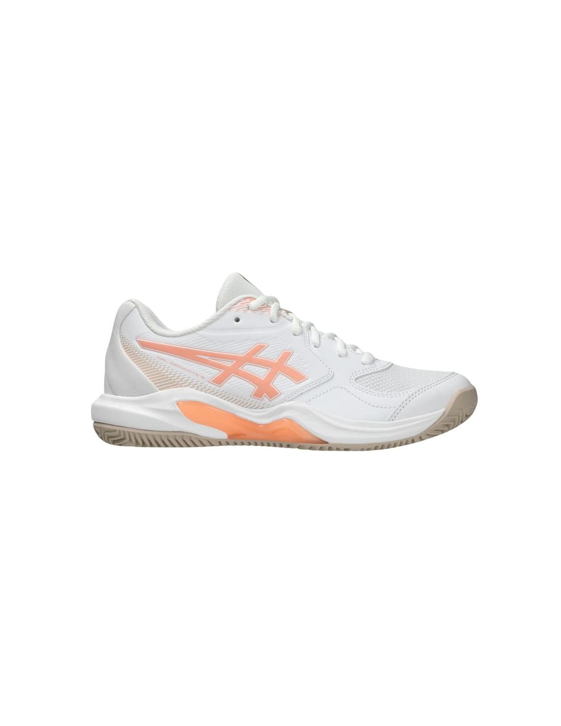 Sapatilhas Tênis Mulher Asics Gel Dedicate 9 Clay, branco