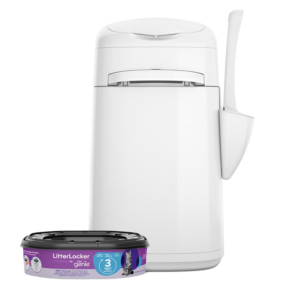 LitterLocker® by Litter Genie caixote para areia de gatos - LitterLocker® (inclui um cartucho)